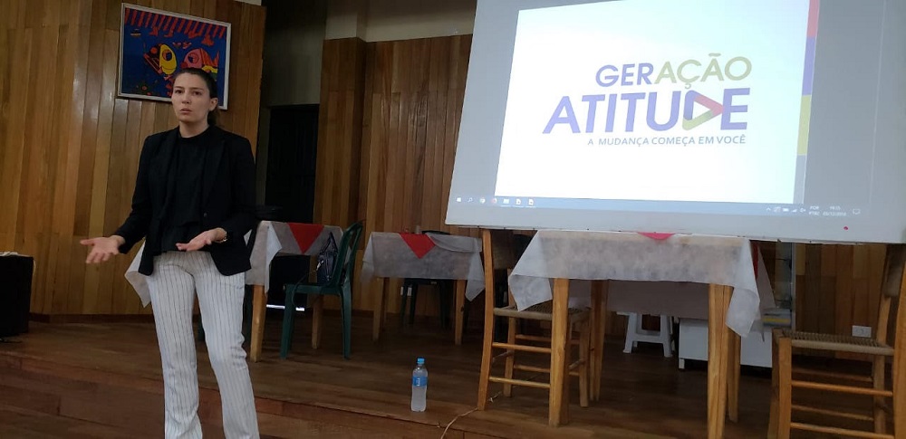  Promotora iniciou o movimento ‘Geração Atitude’ em colégios de São Mateus do Sul
