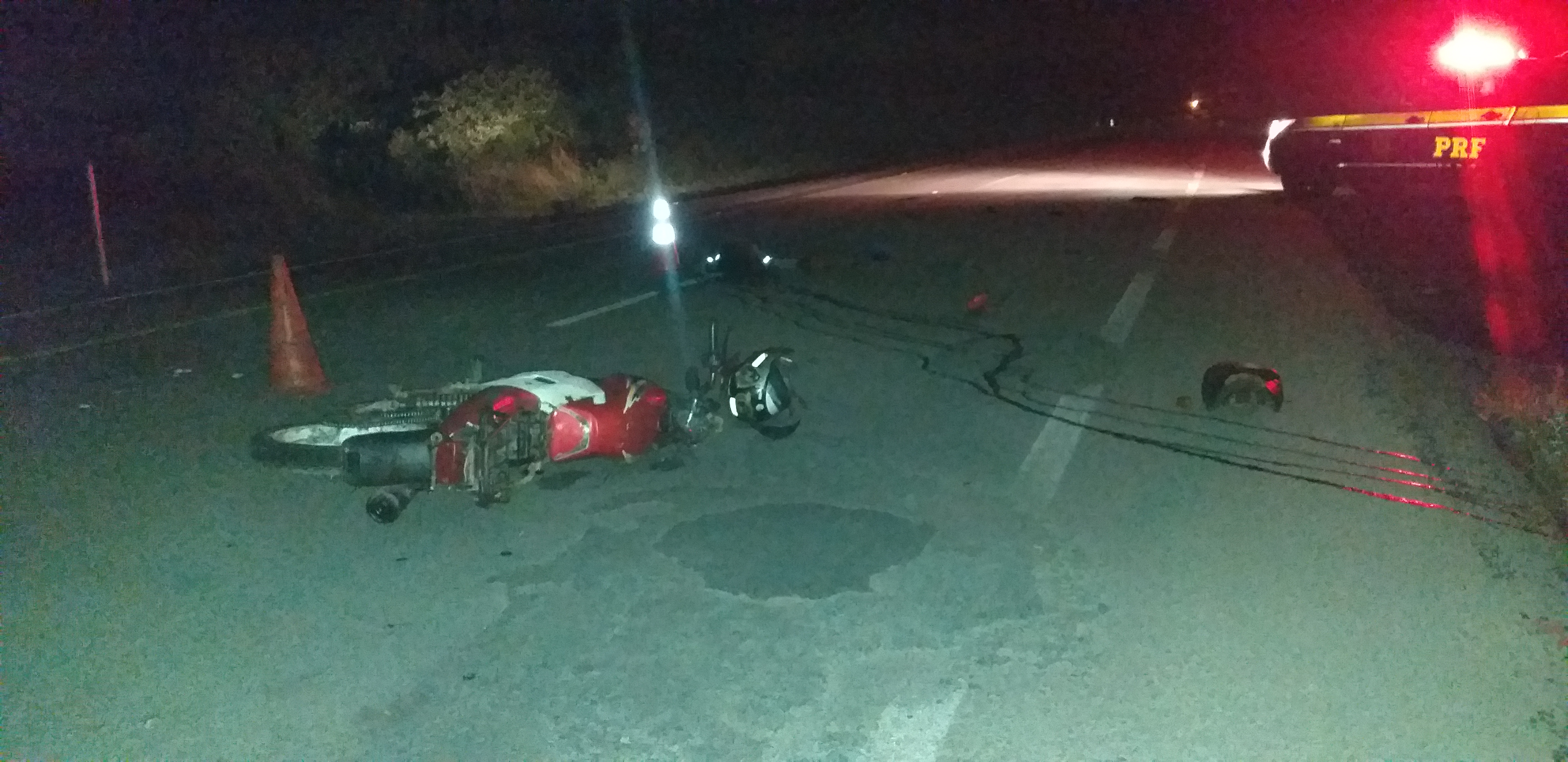  Motociclista morre em acidente na BR 476