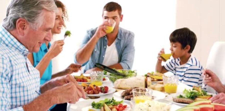  Benefícios da refeição em família
