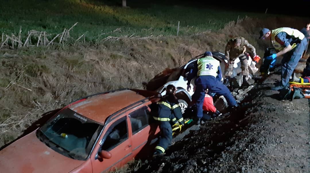  Acidente deixa um morto na BR 280 em Santa Cruz do Timbó