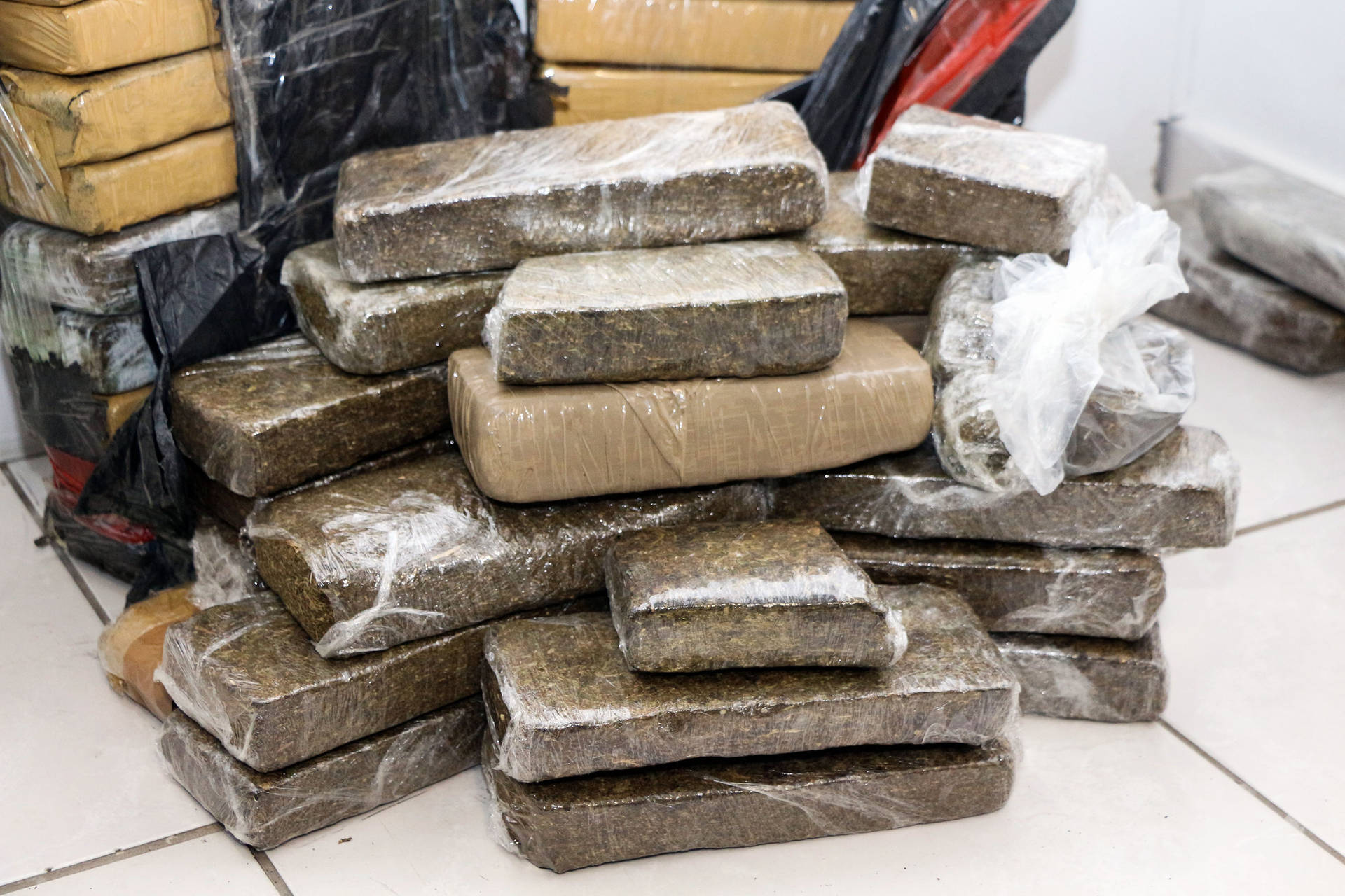  Polícias apreendem 107 toneladas de drogas de janeiro a setembro