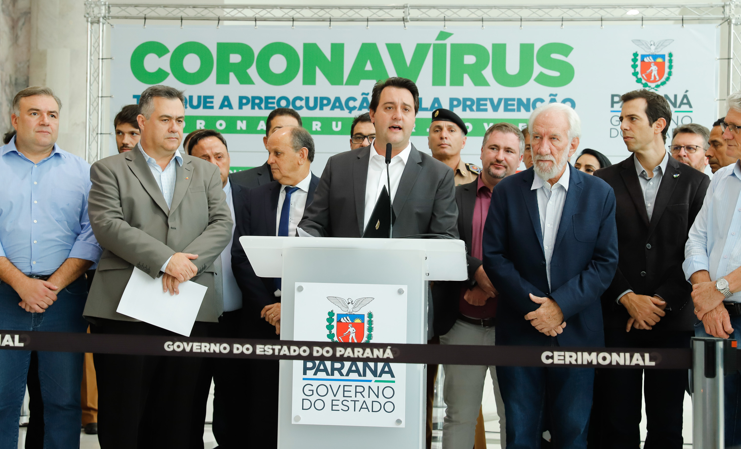  Governo do Paraná anuncia medidas para enfrentamento ao coronavírus