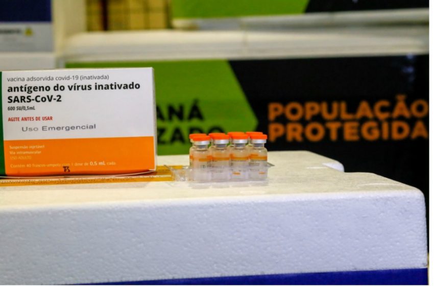  Estado distribui terceiro lote de vacinas contra a Covid-19