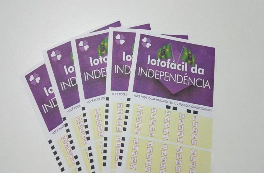  Cinco apostas do Paraná ganham na Lotofácil da Independência
