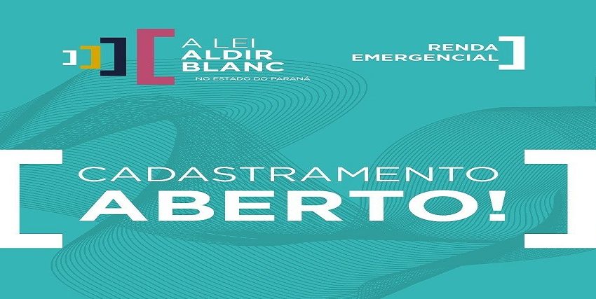 Lei Aldir Blanc: cadastramento de Renda Emergencial para trabalhadores da área da Cultura