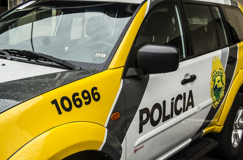  Polícia flagra adolescente em moto com placa adulterada em São Mateus do Sul