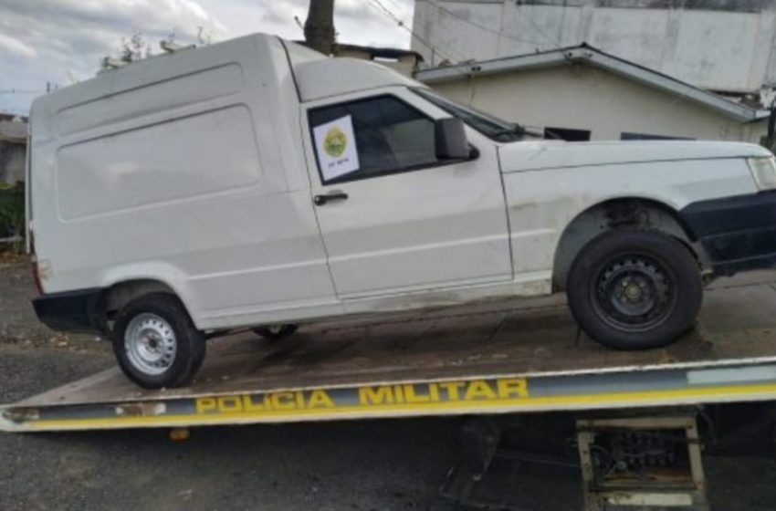  PM de Palmeira recupera veículo furtado em São João do Triunfo