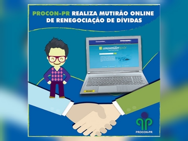  Atenção: mutirão online de renegociação de dívidas está sendo realizado pelo PROCON de São Mateus do Sul