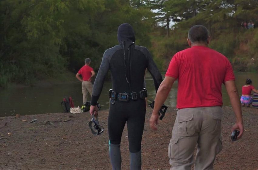  Família acompanha buscas pelo jovem desaparecido nas águas do Rio Tibagi