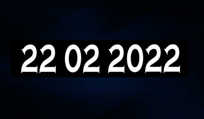  Data palíndromo 22/02/2022 só se repetirá daqui 100 anos