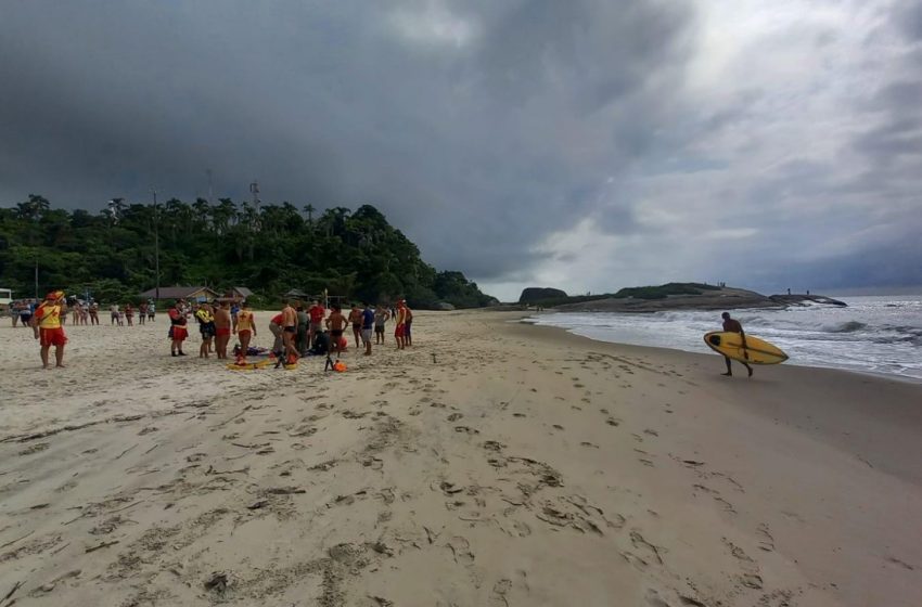  Corpo encontrado no mar em Guaratuba é de mulher Iratiense que estava desaparecida