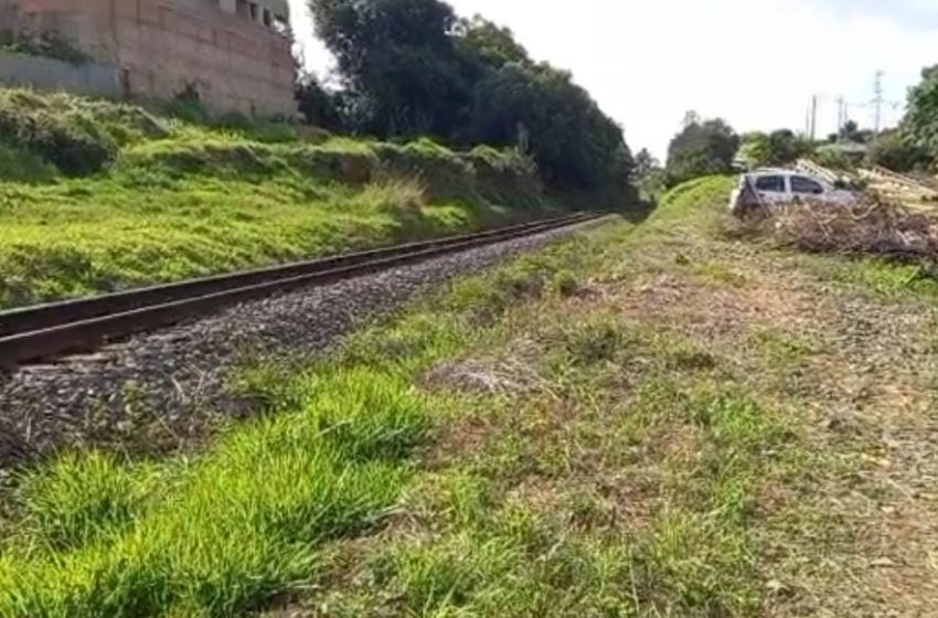  Homem é atingido por trem em Ponta Grossa no 2º acidente do dia nos trilhos
