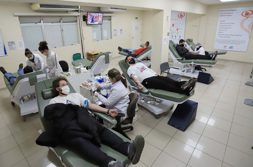  Com frio, doações de sangue têm queda no Paraná e o pedido é para as pessoas doarem