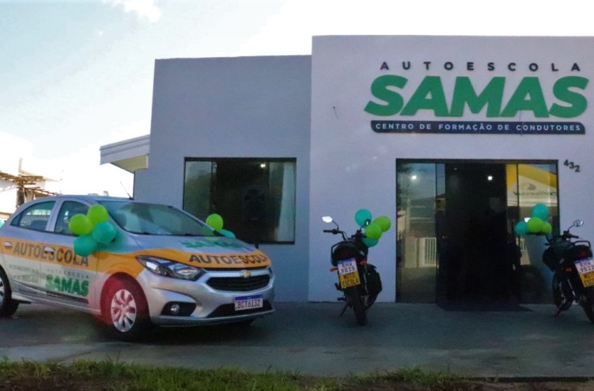 Autoescola Samas é inaugurada em São Mateus do Sul
