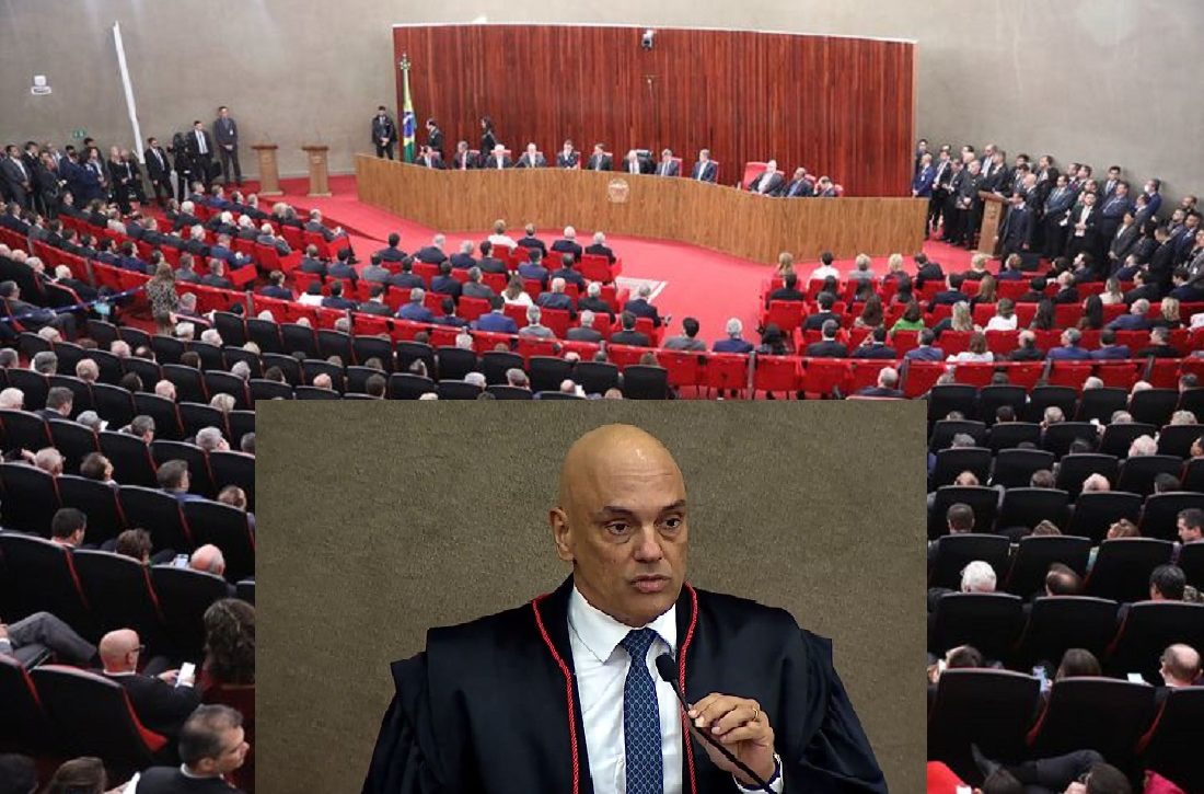  Alexandre de Moraes assume a presidência do TSE e cita aperfeiçoamento do sistema eleitoral