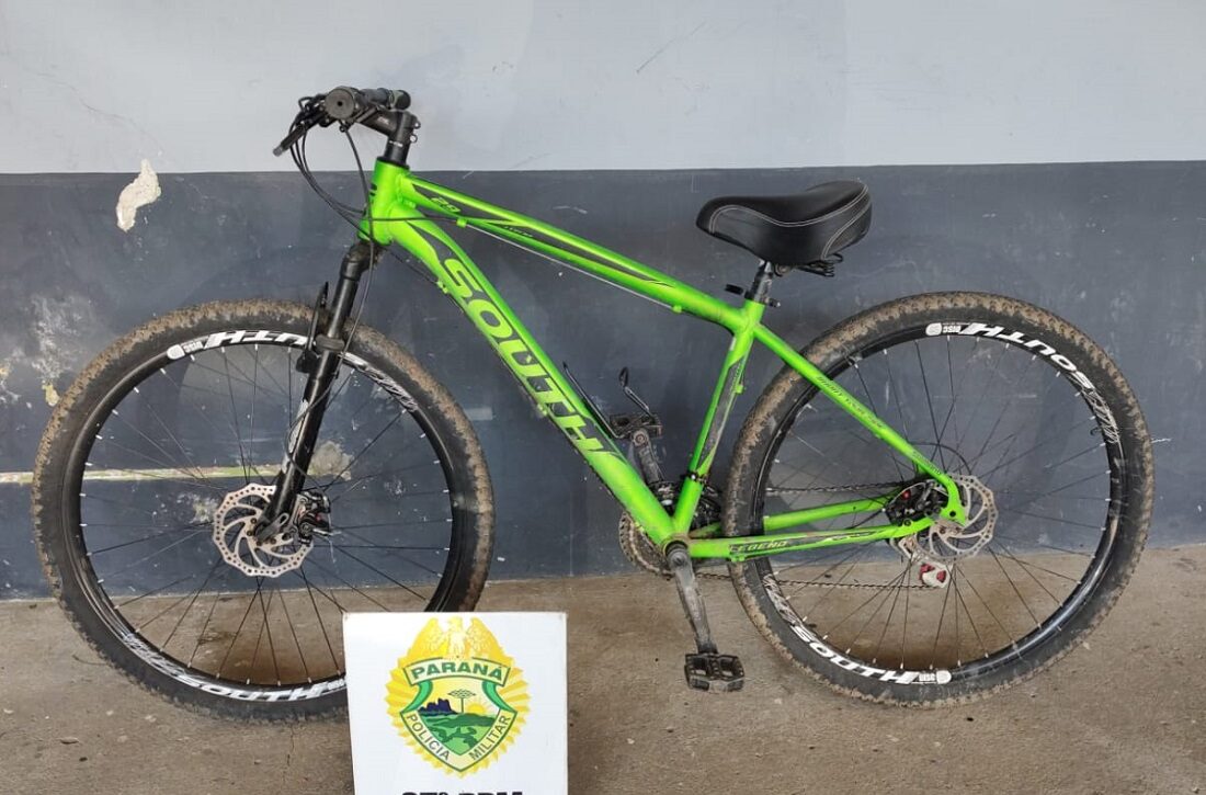  Policiais recuperam bicicleta furtada na Vila Amaral e prendem indivíduo envolvido na situação