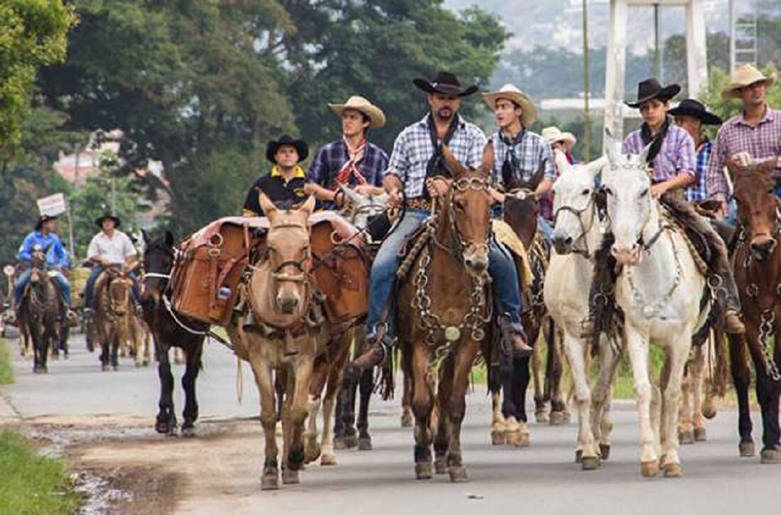  Comitiva de tropeiros passa por Mafra e Rio Negro nesta sexta-feira, numa cavalgada remontando o período