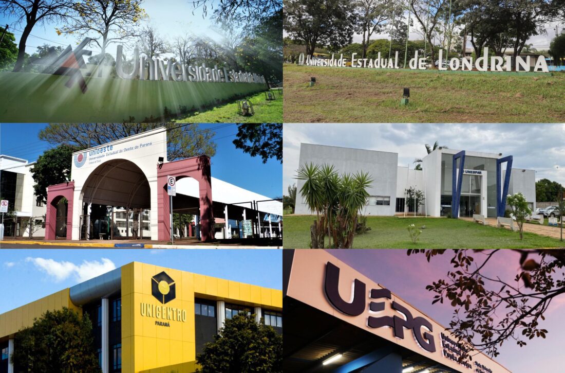  Universidades estaduais do Paraná têm 13 cursos com 5 estrelas no Guia Estadão