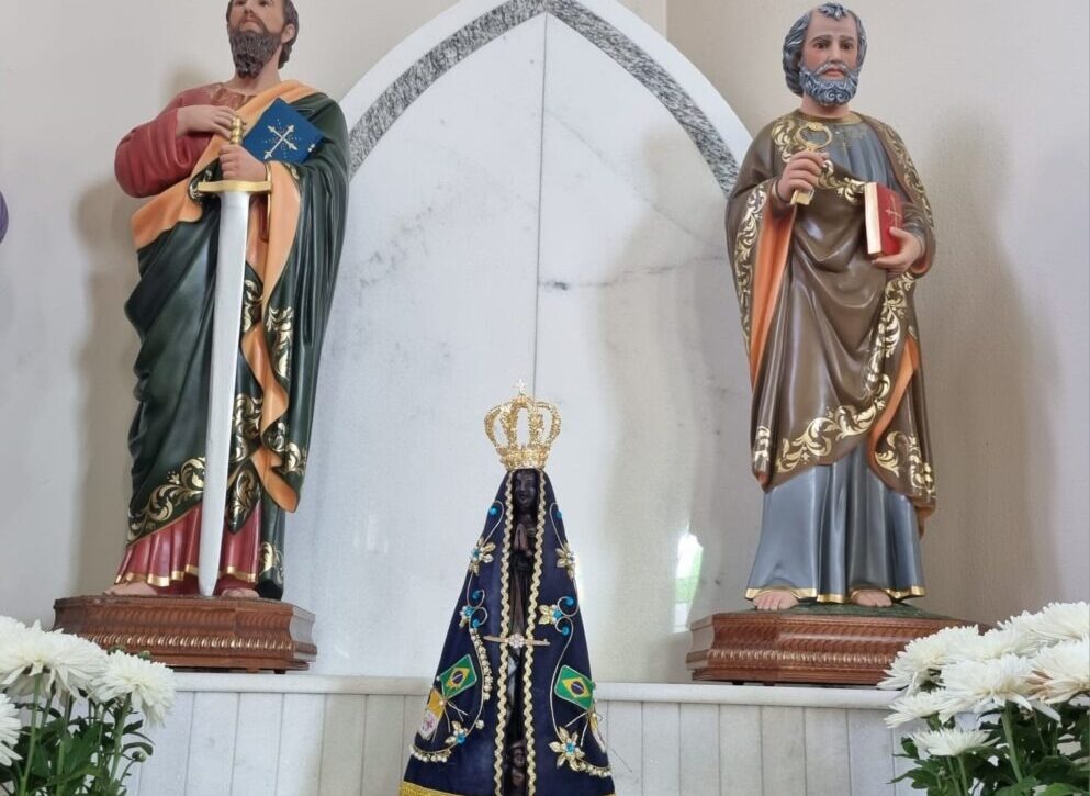  Imagem religiosa é furtada de igreja matriz em São Mateus do Sul
