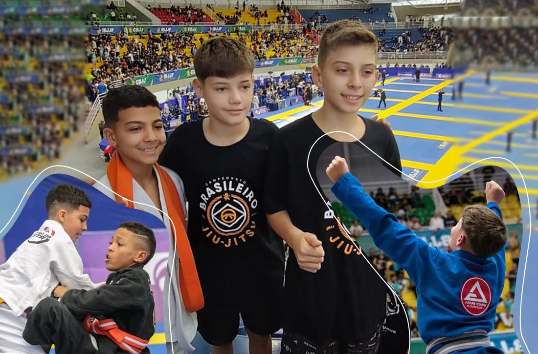  Atletas de São Mateus do Sul garantem medalhas no campeonato brasileiro de jiu-jitsu