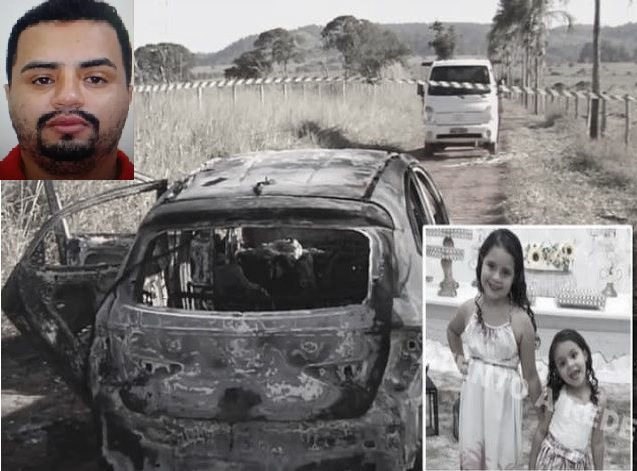  Pai mata filhas a facadas e queima corpos após suposta traição da esposa