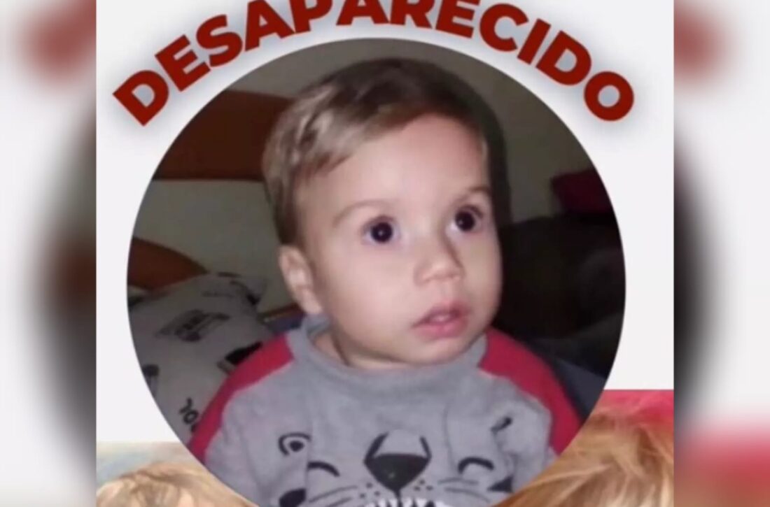  Bebê de dois anos continua desaparecido em Santa Catarina; mãe não sabe explicar o que aconteceu