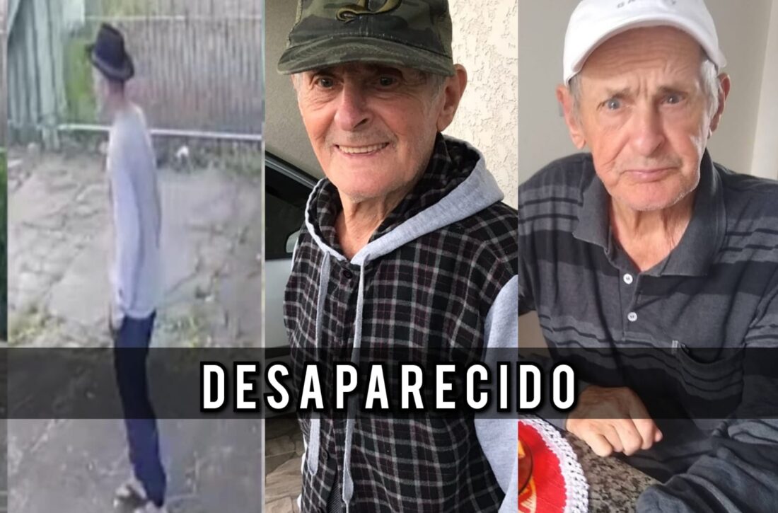  Angústia: família procura por idoso de 83 anos que está desaparecido há dois meses