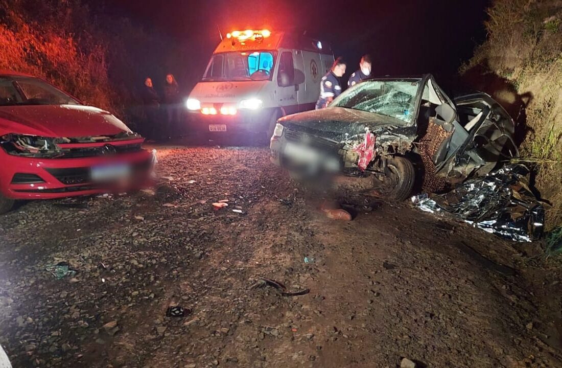 Motorista morre em grave acidente no interior de Irineópolis