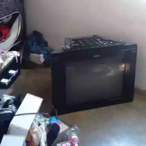  Criança de quatro anos morre após ser atingida por TV de tubo