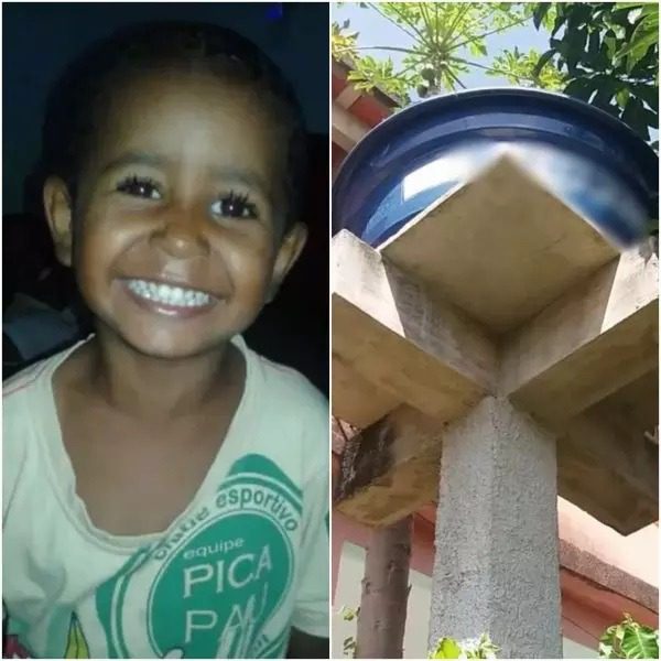  Criança de seis anos morre após caixa d’água despencar de estrutura
