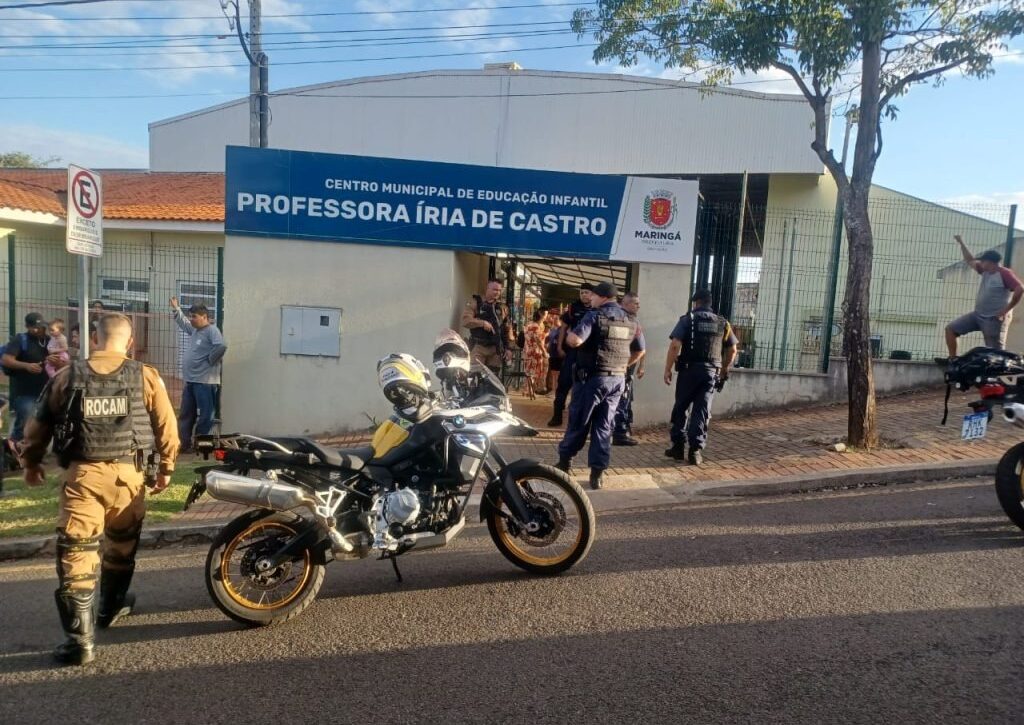  Homem armado com faca invade CMEI no Paraná