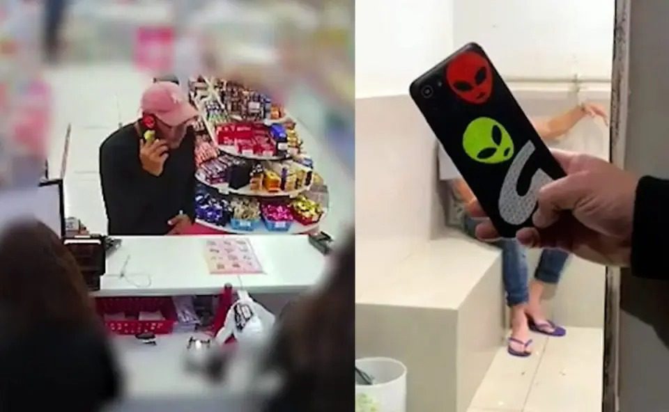  VÍDEO: bandido é reconhecido e preso no Paraná por conta de adesivo no celular que usava em assalto