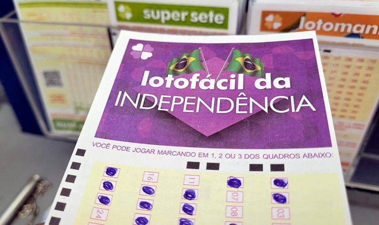  65 apostas vão dividir R$ 192 milhões da Lotofácil da Independência; uma aposta é de Porto União