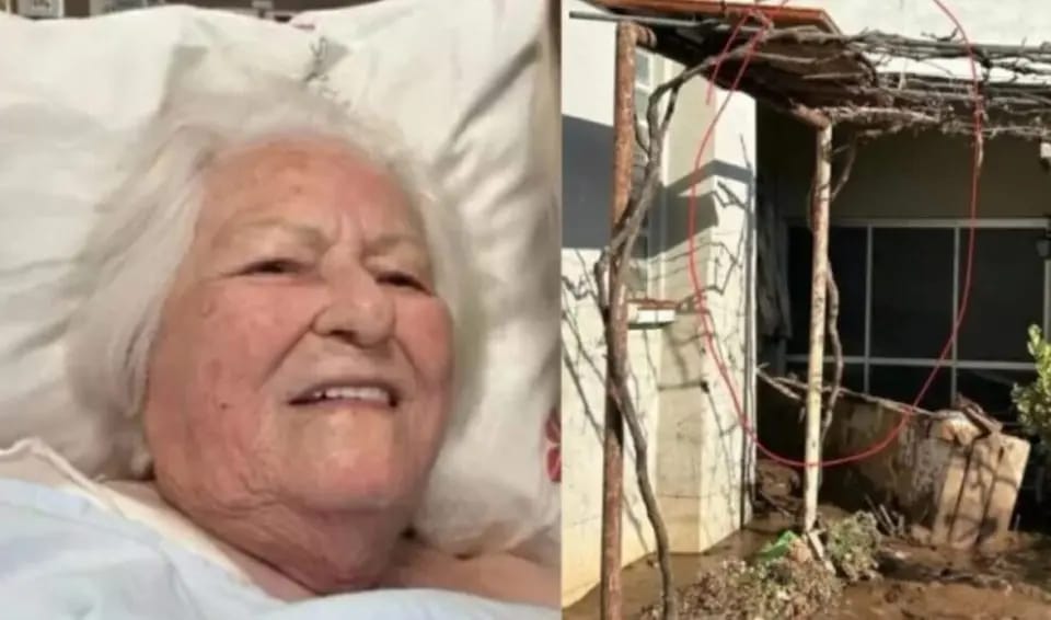  Idosa de 99 anos sobrevive ao ciclone no RS após ficar 8 horas só com a cabeça fora da água