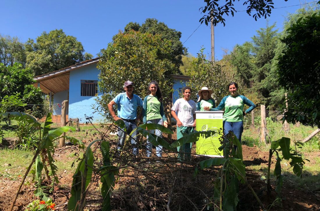  Projeto Ecos do Campo: Casa Familiar Rural e Petrobras promovem ação ambiental em propriedades de São Mateus do Sul