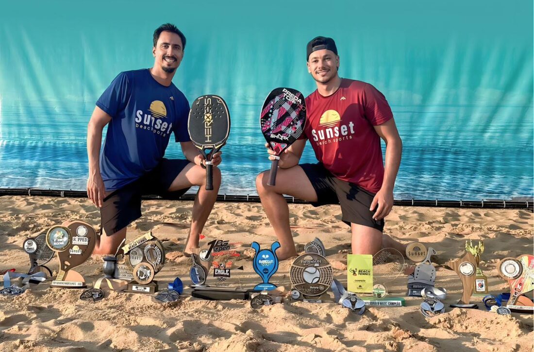  Esporte: atletas de Beach Tennis de São Mateus do Sul se destacam em competições