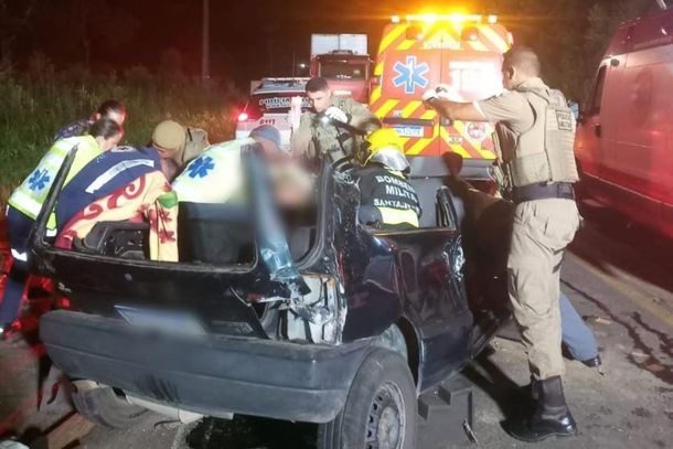  Tragédia na BR-280: motorista envolvido em grave acidente em Porto União não sobrevive aos ferimentos