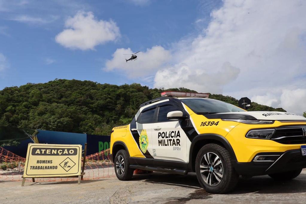  Com abordagens, forças policiais promovem primeira ação do Verão Maior Paraná