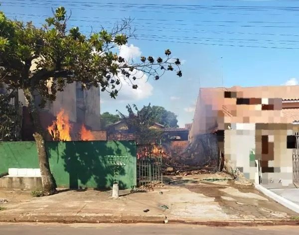  Homem acamado não consegue fugir e morre em incêndio no interior do Paraná