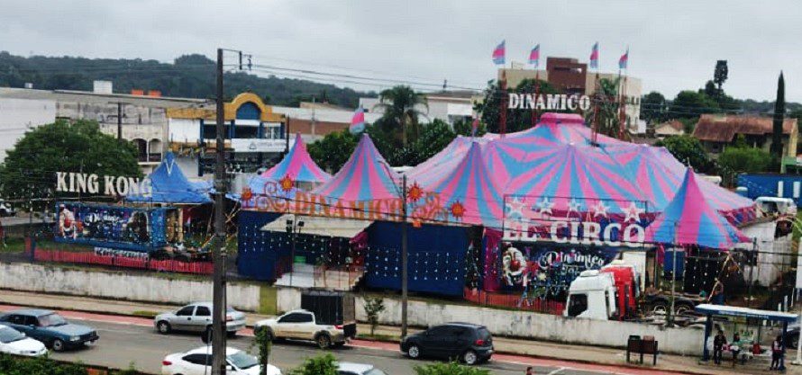  É hoje; Circo Dinâmico estreia em São Mateus do Sul com espetáculo que promete encantar o público
