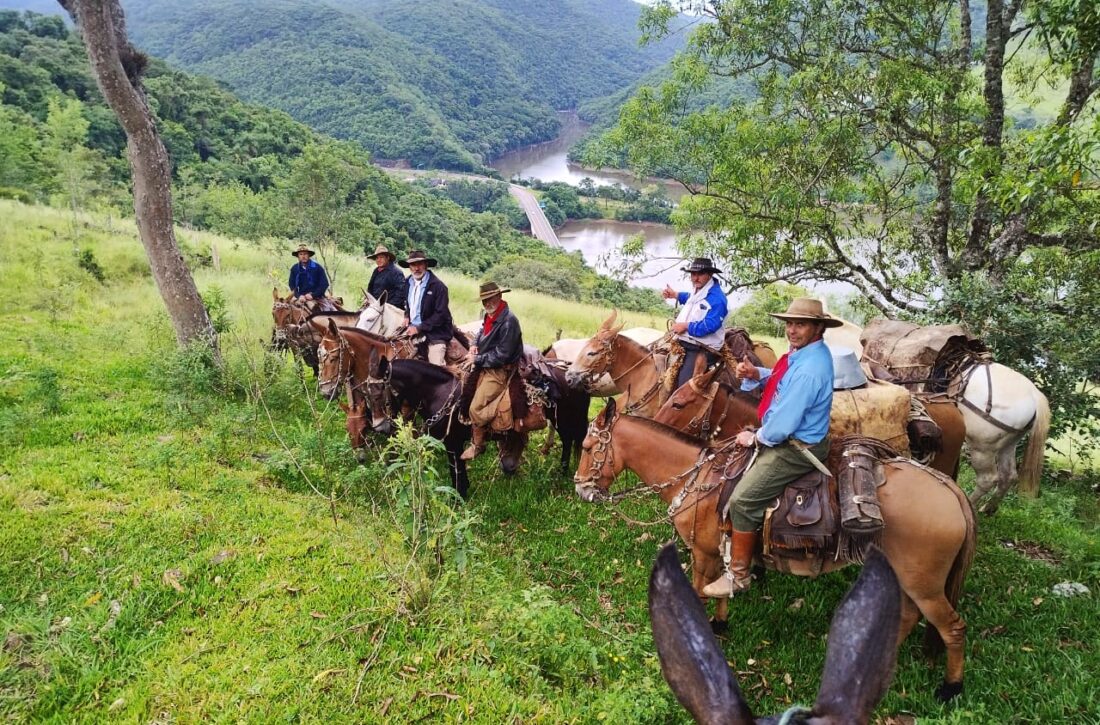  Tradição das cavalgadas tropeiras: Uma jornada de São Mateus do Sul a Vacaria