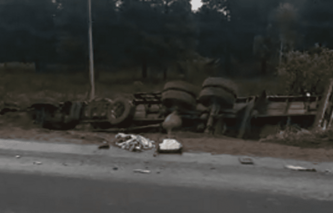  Motorista de caminhão morre em acidente com carreta, em São Mateus do Sul