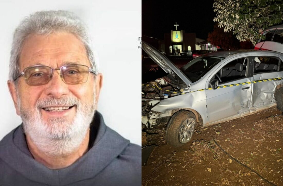  Padre morre após acidente em frente à igreja onde celebraria missa no PR