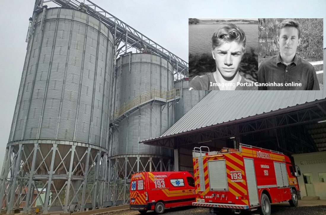  Dois trabalhadores morrem ao caírem em silo de soja no Planalto Norte catarinense