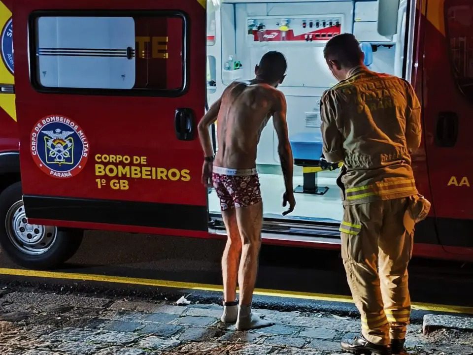  Hóspede de hotel ouve ‘chamado misterioso’ e corre pela noite gelada só de cueca e meias no Paraná