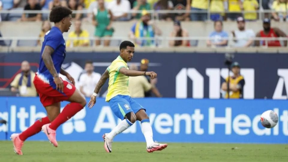  Brasil empata com EUA em último teste antes da Copa América